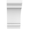 Ekena Millwork Standard Hughes Architectural Grade PVC Bracket, 3 1/2"W x 7"D x 7"H BKTP04X07X07HUG - alternate 2